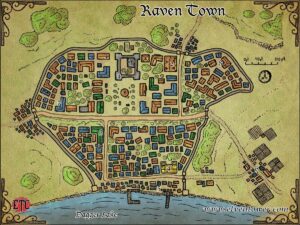 free village dnd map